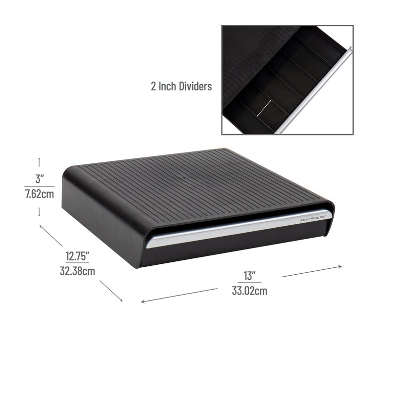 Mind Reader Single Serve Coffee Pod Drawer for 36 Pods, Countertop Organizer, Coffee Station Base, Black - Image 3